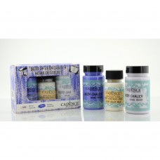 VERY CHALKY HOME DÉCOR SET 2*90ml+50ml CH14-CH15 PURLE LILAC AND SLATE BLUE