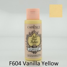 F604 Vanilla Yellow