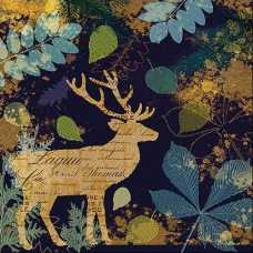 Autumn Deer papírszalvéta