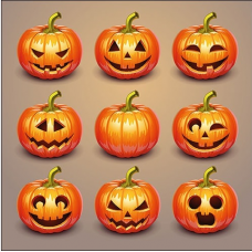 Halloween Pumpkins papírszalvéta