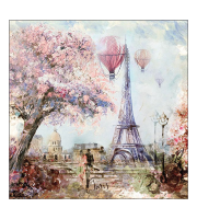 Paris art papírszalvéta 33x33cm
