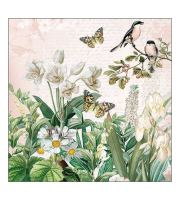 Flower garden papírszalvéta 33x33cm